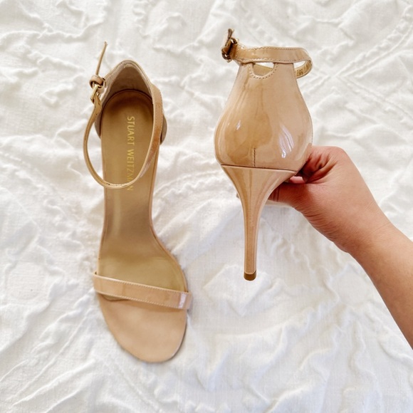Stuart Weitzman Nudistsong Heels Size 11 - Picture 7 of 10